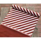 三尺帯　海老茶　手綱