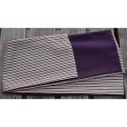 ポリ巻帯　縞(茶)　裏濃紫