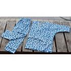 鯉口上下セット　うちわずくし　新橋色