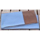 ポリの巻帯　そろばん(納戸)　裏茶