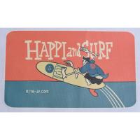 凧人オリジナル　パーカー黒・HAPPI&SURF