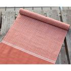 綿綾選　三尺帯　薄紅　一分角通